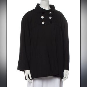 SANDRO Black Swing Jacket Size 1 X